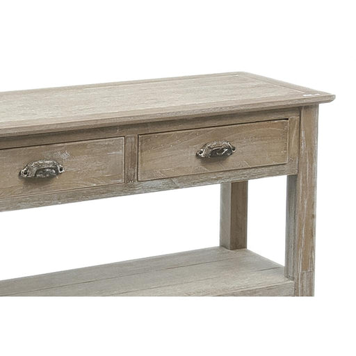 Bijzettafel Naturel ijzer 37x100 cm-Bijzettafels-J-Line