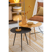 Bijzettafel Oker Ijzer 56 cm 56x56x45.5 cm-Bijzettafels-J-Line