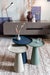 Bijzettafel Ringar Large Metaal Blauw Ø39.5x45.5 cm-Bijzettafels-Creating Home