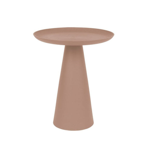 Bijzettafel Ringar Medium Rose Metaal Roze Ø34.5x41.5 cm-Bijzettafels-Creating Home