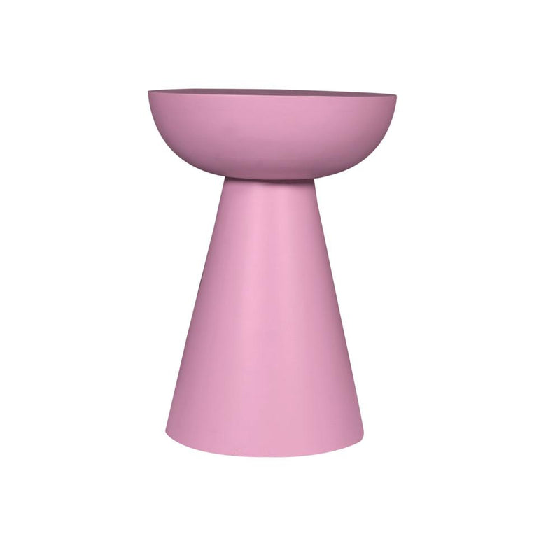 Bijzettafel Roze Mangohout 30 cm 30x30x42 cm-Bijzettafels-Starfurn