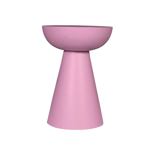 Bijzettafel Roze Mangohout 30 cm 30x30x42 cm-Bijzettafels-Starfurn