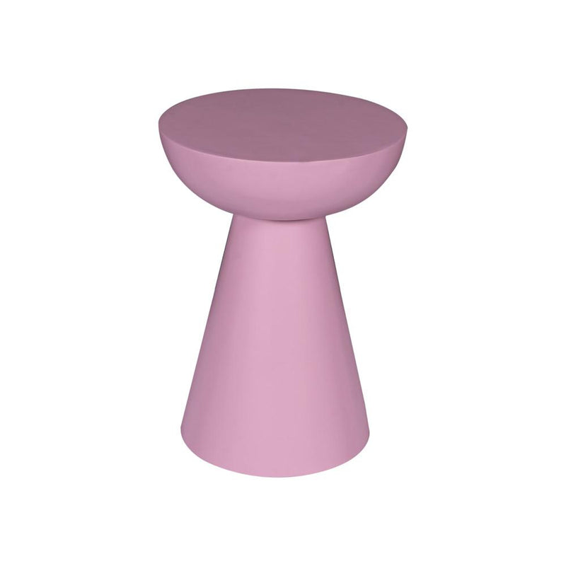 Bijzettafel Roze Mangohout 30 cm 30x30x42 cm-Bijzettafels-Starfurn