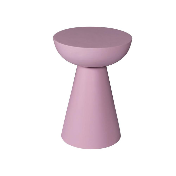 Bijzettafel Roze Mangohout 30 cm-Bijzettafels-Starfurn