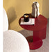 Bijzettafel SALSA Staal Burgundy 40x40x40cm Spinder Design-Bijzettafels-Spinder