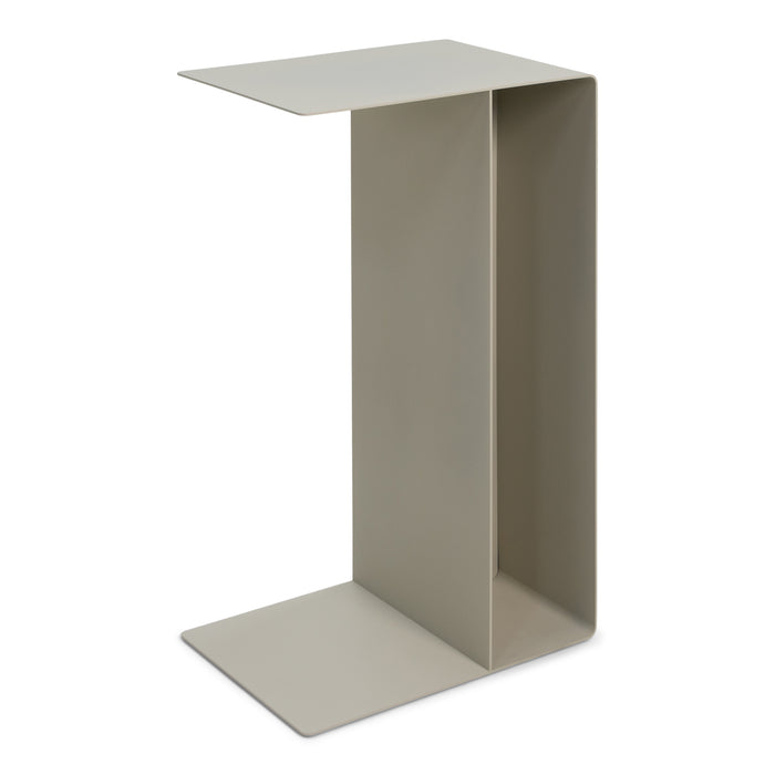 Bijzettafel SLIDE High Banktafel Staal Sand 30x40x68cm Spinder Design-Bijzettafels-Spinder