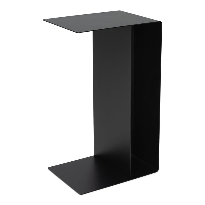 Bijzettafel SLIDE High Banktafel Staal Zwart 30x40x68cm-3-Zitsbanken-Spinder