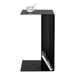 Bijzettafel SLIDE High Banktafel Staal Zwart 30x40x68cm-3-Zitsbanken-Spinder