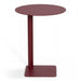 Bijzettafel SUNNY 50 Staal Burgundy 40x40x50cm Spinder Design-Bijzettafels-Spinder
