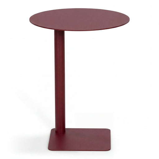 Bijzettafel SUNNY 50 Staal Burgundy 40x40x50cm Spinder Design-Bijzettafels-Spinder