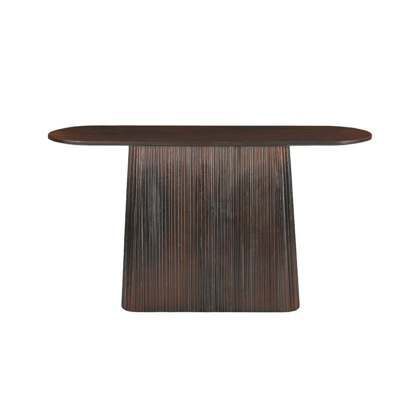 Bijzettafel Salvator Mangohout Bruin 40x140 cm 31188-Bijzettafels-Livingfurn