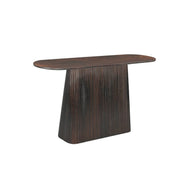 Bijzettafel Salvator Mangohout Bruin 40x140 cm 31188-Bijzettafels-Livingfurn