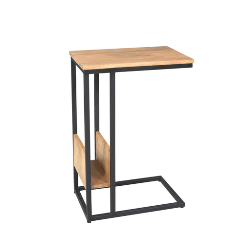 Bijzettafel Slider Naturel Metaal 48x32 cm STF STF-3044-Bijzettafels-Starfurn