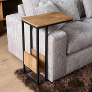 Bijzettafel Slider Naturel Metaal 48x32 cm STF STF-3044-Bijzettafels-Starfurn