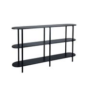 Bijzettafel Sophisticated Zwart 31x160 cm-Bijzettafels-PTMD