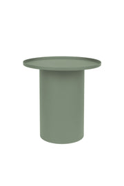Bijzettafel Sverre Rond Metaal Groen Ø45.5x45 cm-Bijzettafels-Creating Home