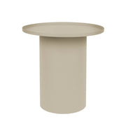 Bijzettafel Sverre Rond Metaal Ivoor Ø45.5x45 cm-Bijzettafels-Creating Home