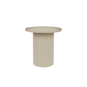 Bijzettafel Sverre Rond Metaal Ivoor Ø45.5x45 cm-Bijzettafels-Creating Home