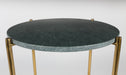 Bijzettafel Timpa Marble Groen Ø44.5x54 cm-Bijzettafels-Creating Home