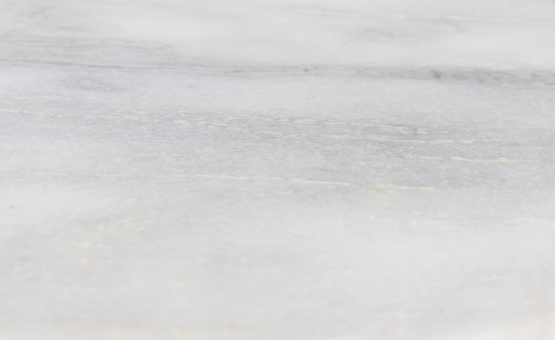 Bijzettafel Timpa Marble Wit Ø44.5x54 cm-Bijzettafels-Creating Home