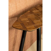 Bijzettafel Tyano Teakhout Beige 40x120 cm-Bijzettafels-PTMD