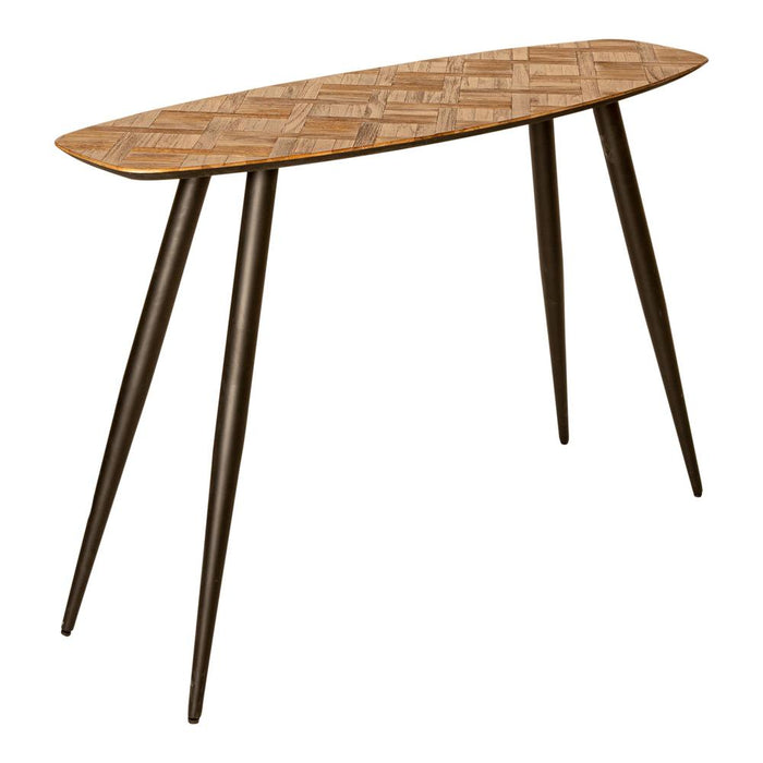 Bijzettafel Tyano Teakhout Beige 40x120 cm-PTMD