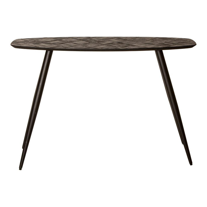 Bijzettafel Tyano Teakhout Zwart 40x120 cm-Bijzettafels-PTMD