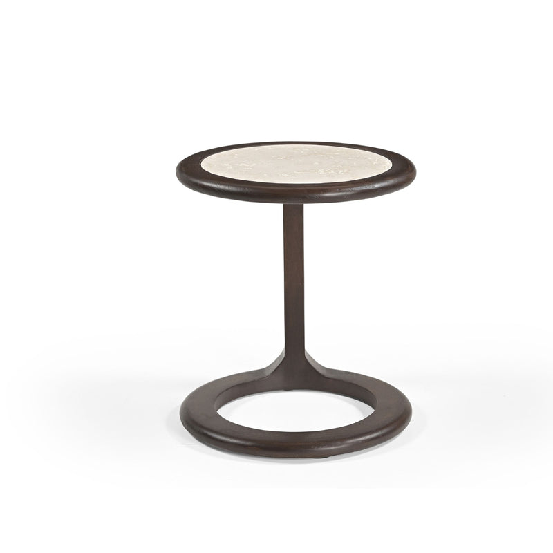 Bijzettafel Vinn Bruin Mangohout 40 cm 40x40x55 cm-Bijzettafels-Starfurn
