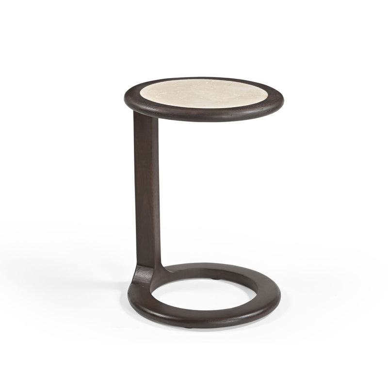 Bijzettafel Vinn Bruin Mangohout 40 cm 40x40x55 cm-Bijzettafels-Starfurn