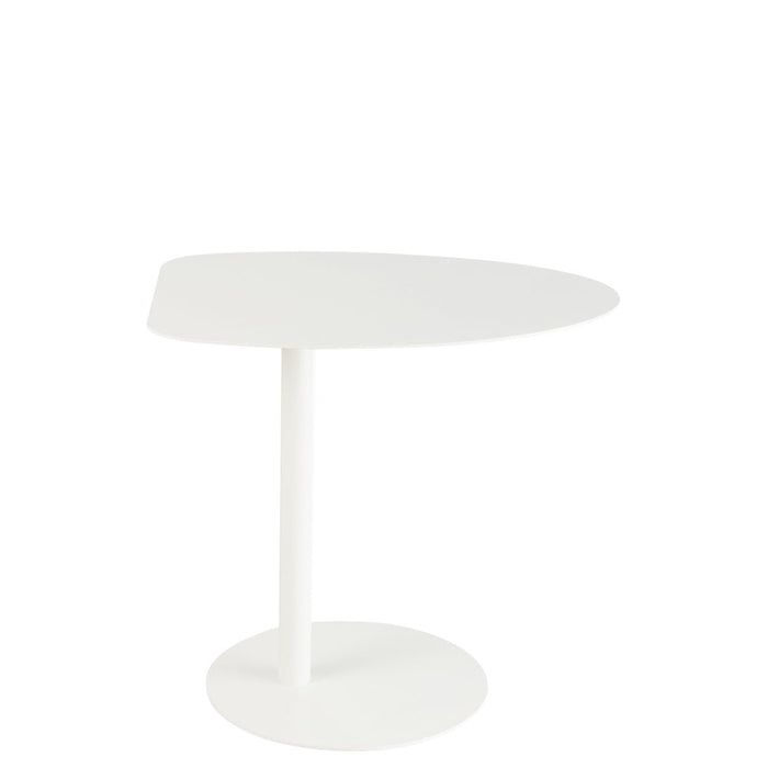 Bijzettafel Wit Ijzer 40x55 cm-Bijzettafels-J-Line