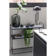 Bijzettafel Wit Mdf 30x90 cm-Bijzettafels-J-Line