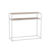 Bijzettafel Wit Mdf 35x100 cm-Bijzettafels-J-Line