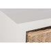 Bijzettafel Wit Mdf 44x110 cm-Bijzettafels-J-Line