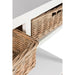 Bijzettafel Wit Mdf 44x110 cm-Bijzettafels-J-Line