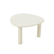 Bijzettafel Wit Mdf 66 cm 66x75x38 cm-Bijzettafels-J-Line