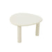 Bijzettafel Wit Mdf 66 cm 66x75x38 cm-Bijzettafels-J-Line