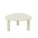 Bijzettafel Wit Mdf 66 cm 66x75x38 cm-Bijzettafels-J-Line