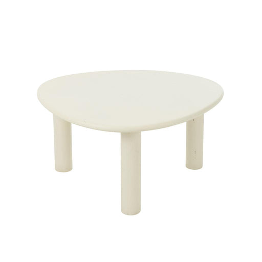 Bijzettafel Wit Mdf 66 cm-Bijzettafels-J-Line