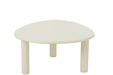Bijzettafel Wit Mdf 66 cm-Bijzettafels-J-Line