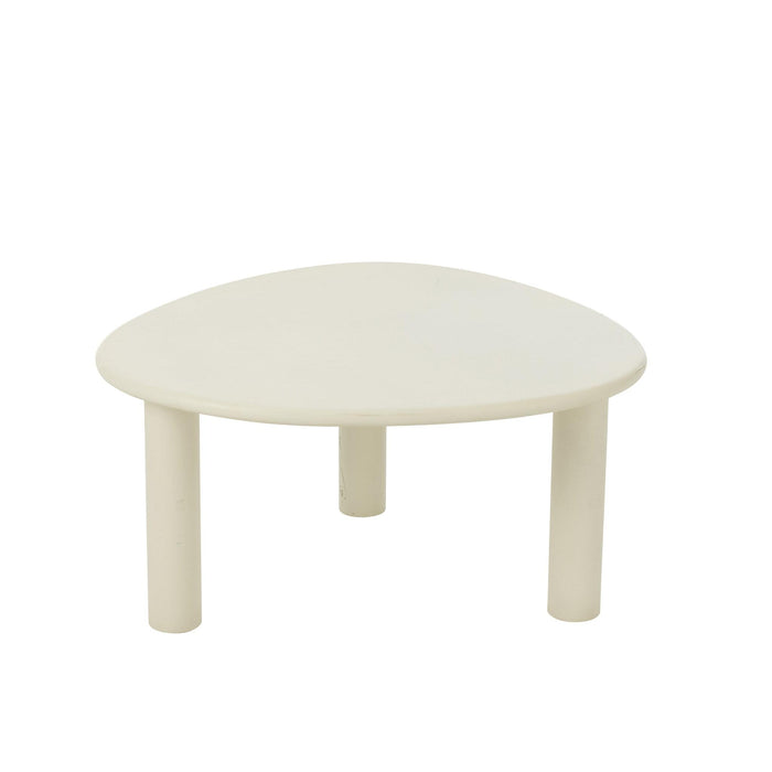 Bijzettafel Wit Mdf 66 cm-Bijzettafels-J-Line