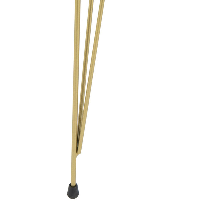 Bijzettafel Wit Metaal 38 cm-Bijzettafels-J-Line