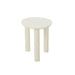 Bijzettafel Wit Pvc S 43 cm 43x51x50 cm-Bijzettafels-J-Line