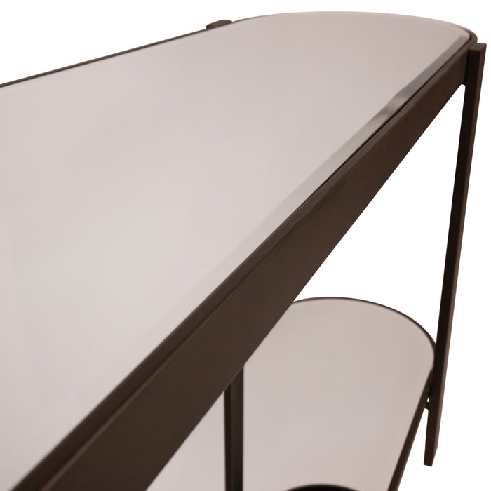 Bijzettafel Yozan Mangohout 44x160 cm-Bijzettafels-PTMD
