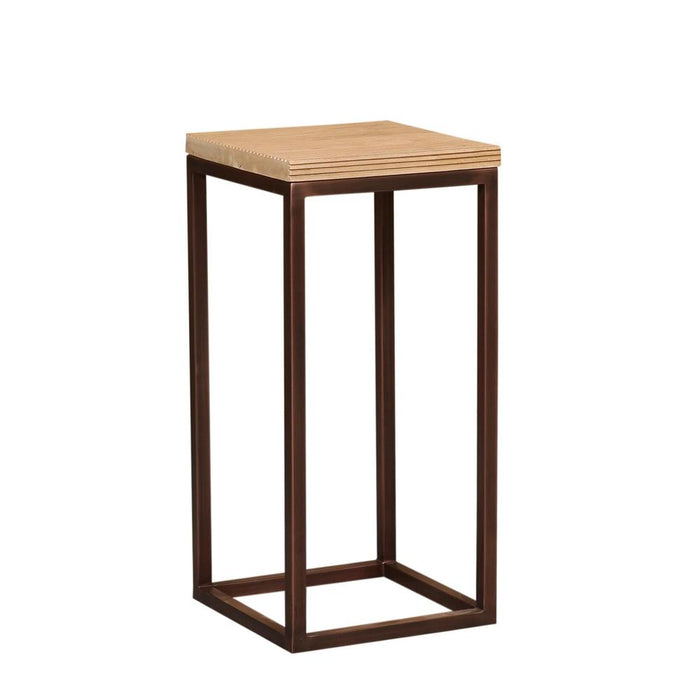 Bijzettafel Zoah Mangohout Bruin 40 cm-PTMD