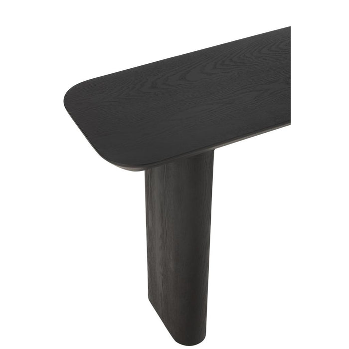 Bijzettafel Zwart Fir hout L 38x120 cm-Bijzettafels-J-Line