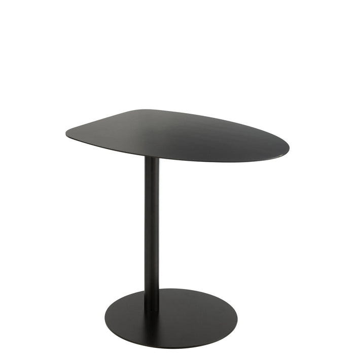 Bijzettafel Zwart Ijzer 40x55 cm-Bijzettafels-J-Line