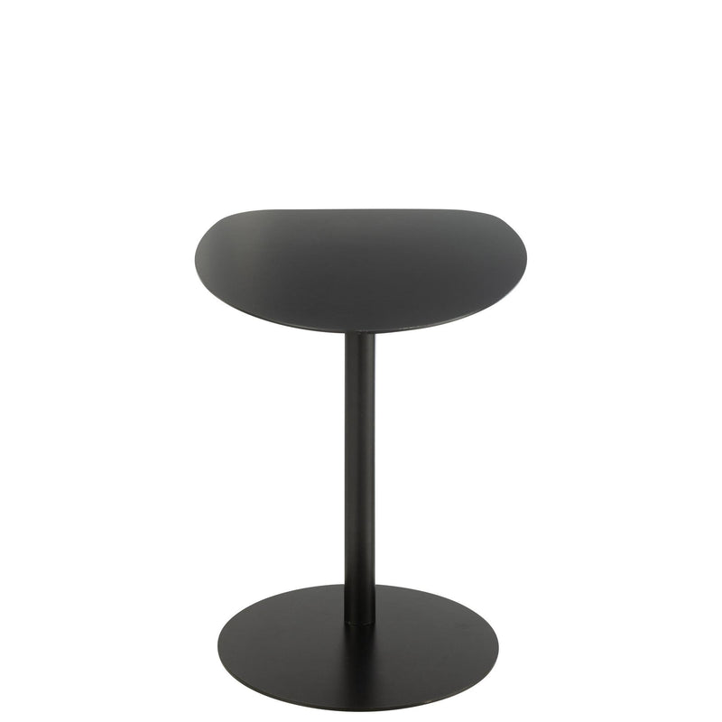 Bijzettafel Zwart Ijzer 40x55 cm-Bijzettafels-J-Line