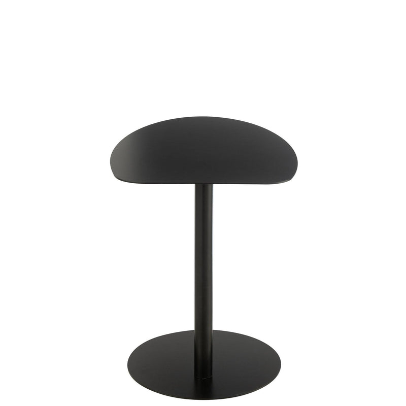 Bijzettafel Zwart Ijzer 40x55 cm-Bijzettafels-J-Line