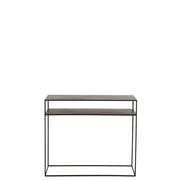 Bijzettafel Zwart Ijzer Rechthoekig 35x105 cm-Bijzettafels-J-Line