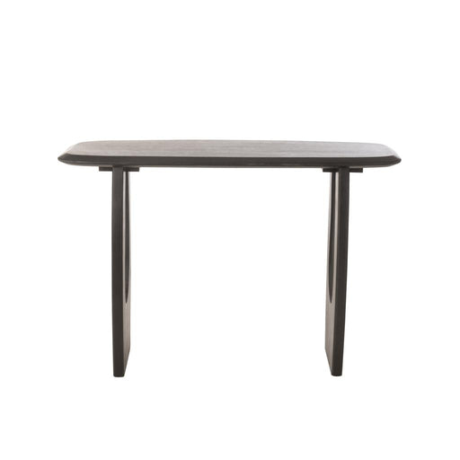 Bijzettafel Zwart Mangohout hout 30x120 cm-Bijzettafels-J-Line